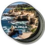 La Jolla San Diego Fridge Magnet - Cliffs