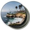 La Jolla San Diego Fridge Magnet - Cliffs and Waves