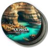 La Jolla San Diego Fridge Magnet - Cove and Sea Lions