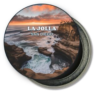 La Jolla San Diego Fridge Magnet - Sunset View