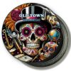 San Diego Old Town Fridge Magnet - Sugar Skull Gentleman
