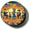San Diego Old Town Fridge Magnet - Sugar Skull Party
