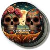 San Diego Old Town Fridge Magnet - Sugar Skull Couple