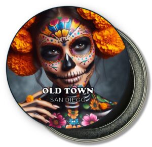 San Diego Old Town Fridge Magnet - Catrina