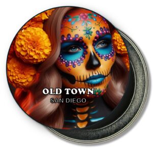 San Diego Old Town Fridge Magnet - Catrina