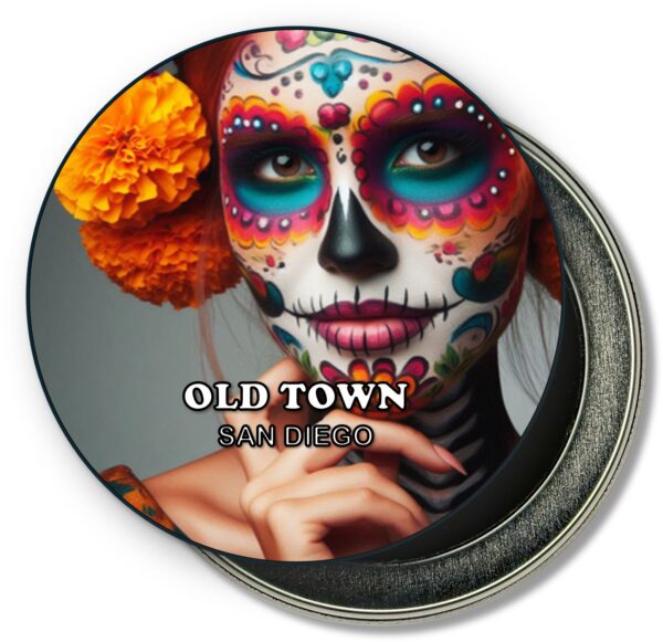 San Diego Old Town Fridge Magnet - Catrina