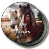 San Diego Old Town Fridge Magnet - Cowboy Horses