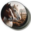 San Diego Old Town Fridge Magnet - Cowboy Horses