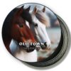 San Diego Old Town Fridge Magnet - Cowboy Horses