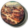 San Diego Old Town Fridge Magnet - Painting