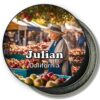 Julian California Fridge Magnet - Local Market and Old Woman