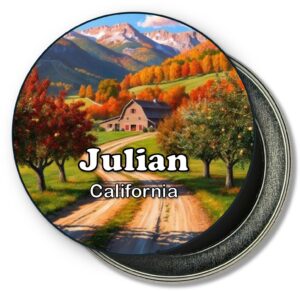 Julian California Fridge Magnet - Apple Farm in Mountains
