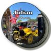Julian California Fridge Magnet -Ford Model T and American Flag
