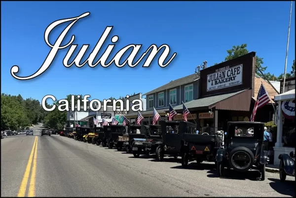 Julian California Postcards - Ford Model T Convention