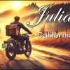 Julian California Postcards - Vintage Motorcycle