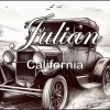 Julian California Postcards - Cowboy and Mountains