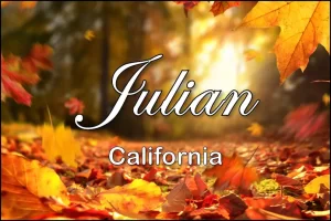 Julian California Postcards - Autumn