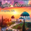 Los Angles California Postcards - Sunset Light Shining on the Domes