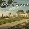Los Angles California Postcards - Blue Sky and Stunning Observatory Yard
